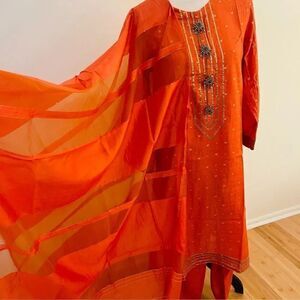 JUNAID JAMSHED PAKISTANI DESIGNER SHALWAR KAMEEZ FORMAL DRESS